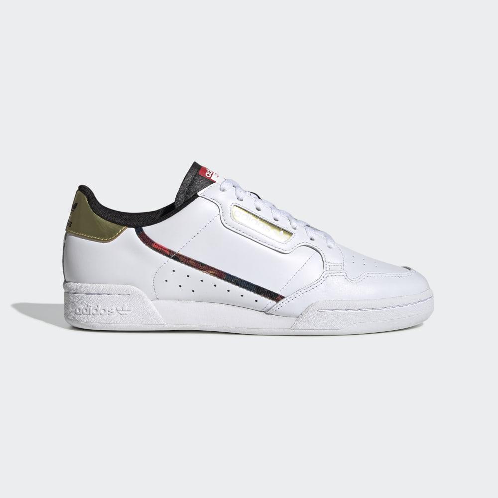 Originals Adidas Continental 80 Barbati Romania - Albi/Aurii Metal/Negrii FW5325